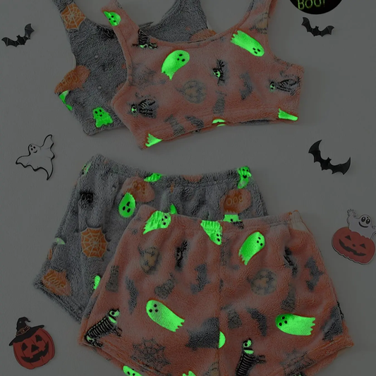 Halloween Cozy Pajama Set